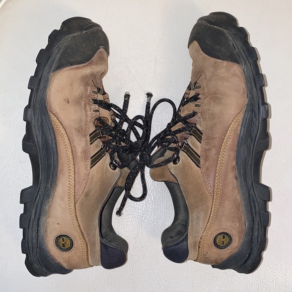 Timberland low cut brown work shoes / hikers size 11 - Picture 5 of 12